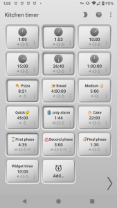 اسکرین شات 2 برنامه Kitchen Multi-Timer