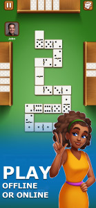 اسکرین شات 1 بازی Dominoes: Online Board Game
