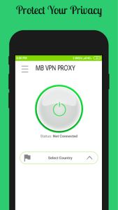 اسکرین شات 1 برنامه MB VPN Proxy - Free IP Proxy NETWORK 2019