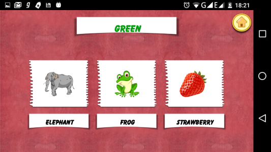 اسکرین شات 5 برنامه Learn Colors Kids