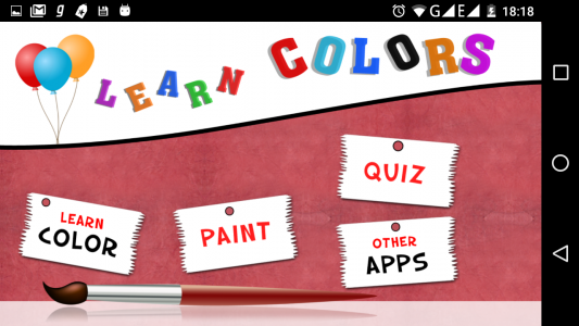 اسکرین شات 2 برنامه Learn Colors Kids