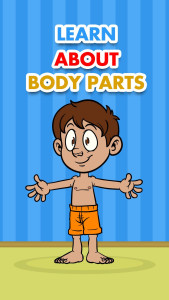 اسکرین شات 1 برنامه Learn About Body Parts