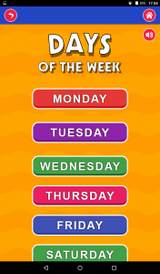 اسکرین شات 4 برنامه Learn Months and Days