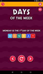 اسکرین شات 5 برنامه Learn Months and Days