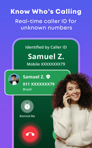 اسکرین شات 1 برنامه Caller ID & Spam Call Blocker