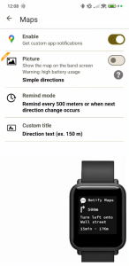 اسکرین شات 4 برنامه Notify for Amazfit & Zepp