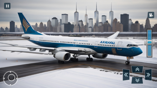 اسکرین شات 3 بازی Plane Simulator 2023 Offline