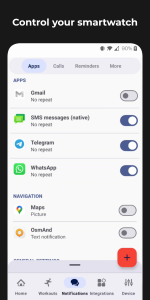 اسکرین شات 2 برنامه Notify for Xiaomi/Mi Band 8-10