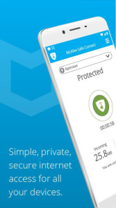 اسکرین شات 1 برنامه VPN Safe Connect: Private Wifi Hotspot, Secure VPN