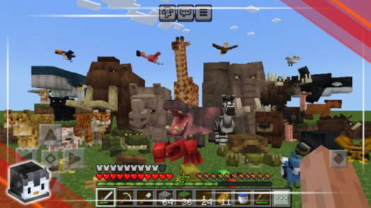 اسکرین شات 1 برنامه Animals Minecraft Mods & Mobs