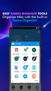 اسکرین شات 3 برنامه GAxHub Launcher - Gaming Hub