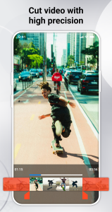 اسکرین شات 1 برنامه Video Cutter, Editor & Maker