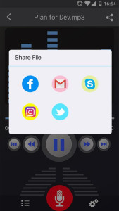اسکرین شات 7 برنامه Voice Recorder