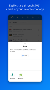 اسکرین شات 4 برنامه MediaFire