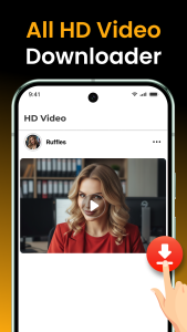 اسکرین شات 2 برنامه X Video Downloader - HD Player