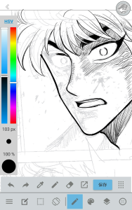 اسکرین شات 4 برنامه JUMP PAINT by MediBang