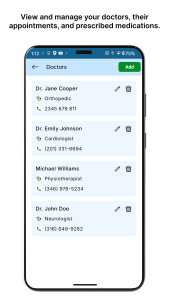 اسکرین شات 2 برنامه Medical Reminder