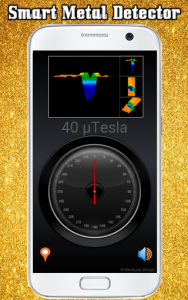 اسکرین شات 1 برنامه Metal Detector 2024 Find Gold