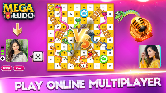 Mega Ludo-Voice Chat Ludo Room — تصویر 8