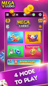 Mega Ludo-Voice Chat Ludo Room — تصویر 2