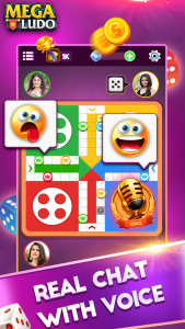 Mega Ludo-Voice Chat Ludo Room — تصویر 1