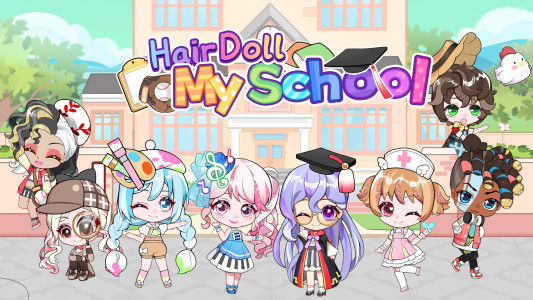 اسکرین شات 2 بازی Chibi Doll: My School