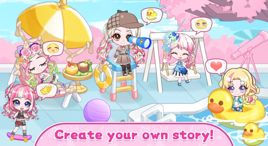 اسکرین شات 5 بازی Chibi Doll: My School