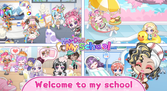 اسکرین شات 1 بازی Chibi Doll: My School