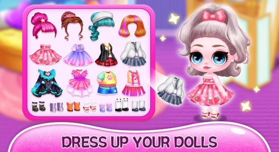 اسکرین شات 2 بازی Sweet Dolls：Dress Up Games