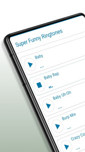 اسکرین شات 1 برنامه Super Funny Ringtones