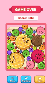 اسکرین شات 7 بازی Fruit Merge: Match Game