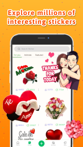اسکرین شات 1 برنامه Personal stickers StickerMaker