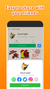 اسکرین شات 4 برنامه Personal stickers StickerMaker