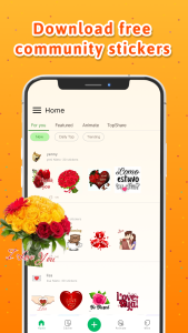 اسکرین شات 3 برنامه Personal stickers StickerMaker