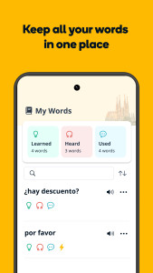اسکرین شات 7 برنامه Memrise: Fun language lessons