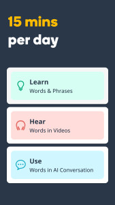 اسکرین شات 2 برنامه Memrise: Languages for life