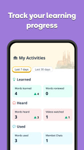 اسکرین شات 8 برنامه Memrise: Languages for life