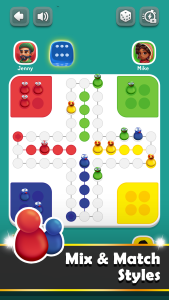 اسکرین شات 4 بازی Ludo Trouble: Family Board Fun