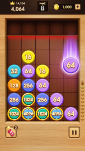 اسکرین شات 2 بازی Merge Numbers – 2048 Puzzle
