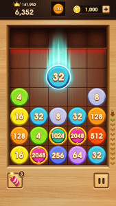 اسکرین شات 1 بازی Merge Numbers – 2048 Puzzle