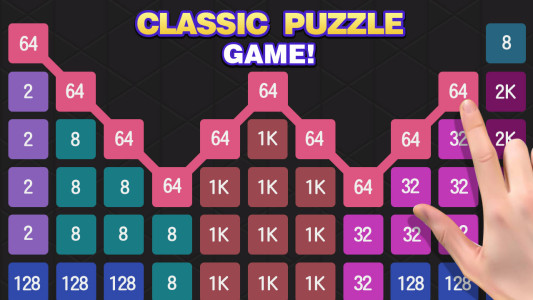 اسکرین شات 3 بازی Brain Merge: 2248 Puzzle Game
