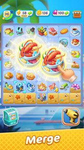 اسکرین شات 4 بازی Gossip Harbor®: Merge & Story