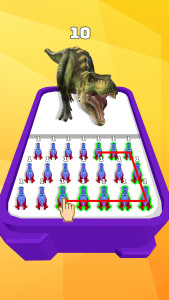 اسکرین شات 2 بازی Merge Dinosaurs Battle Fight