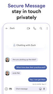 اسکرین شات 1 برنامه Messages: Phone SMS Text App