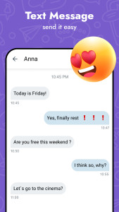 اسکرین شات 2 برنامه Messages - SMS Texting App