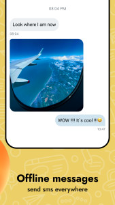 اسکرین شات 5 برنامه Messages - SMS Texting App