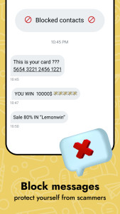 اسکرین شات 7 برنامه Messages - SMS Texting App