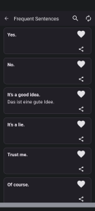 اسکرین شات 2 برنامه Learn German