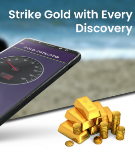 اسکرین شات 2 برنامه Metal Detector & Gold Hunt