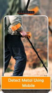 اسکرین شات 1 برنامه Metal Gold Detector with Sound